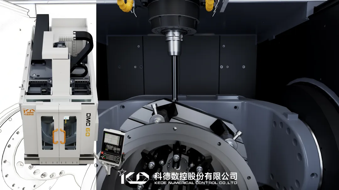 DMC60五轴联动立式加工中心