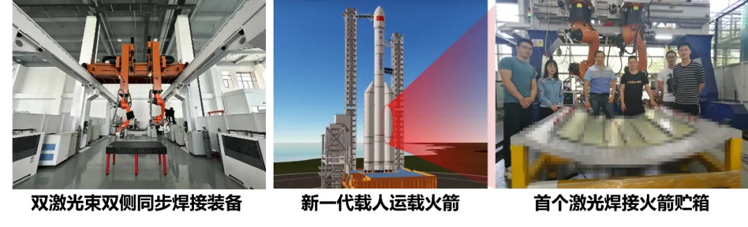 双激光束双侧同步焊接装备